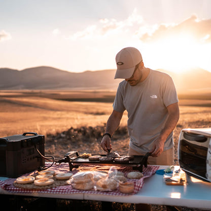 ALLPOWERS S2000 PRO Portable Power Station with 1x 140W Foldable Solar Panel, 1451Wh 2400W AC (Peak 4000W) Solar Generator, UPS Function Backup Battery Pack for Home Emergency Power Outdoor RV Camping