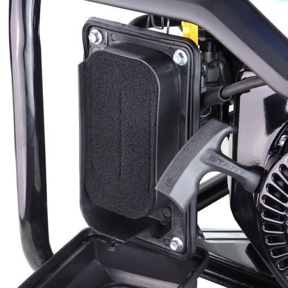 Hyundai Petrol Open Frame Generator 3.2kW / 4kVA, For Home or Site Use Powering Power Tools, Lighting Rrigs, Garages, Workshops, 3 Year Warranty